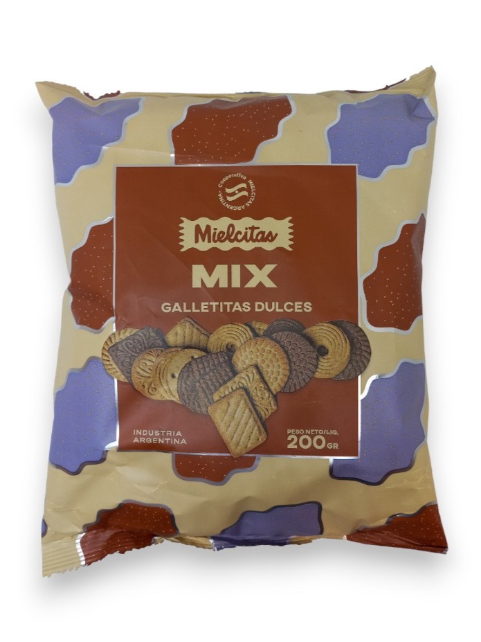 GALLETITAS DULCES MIX MIELCITAS X 200 GRS