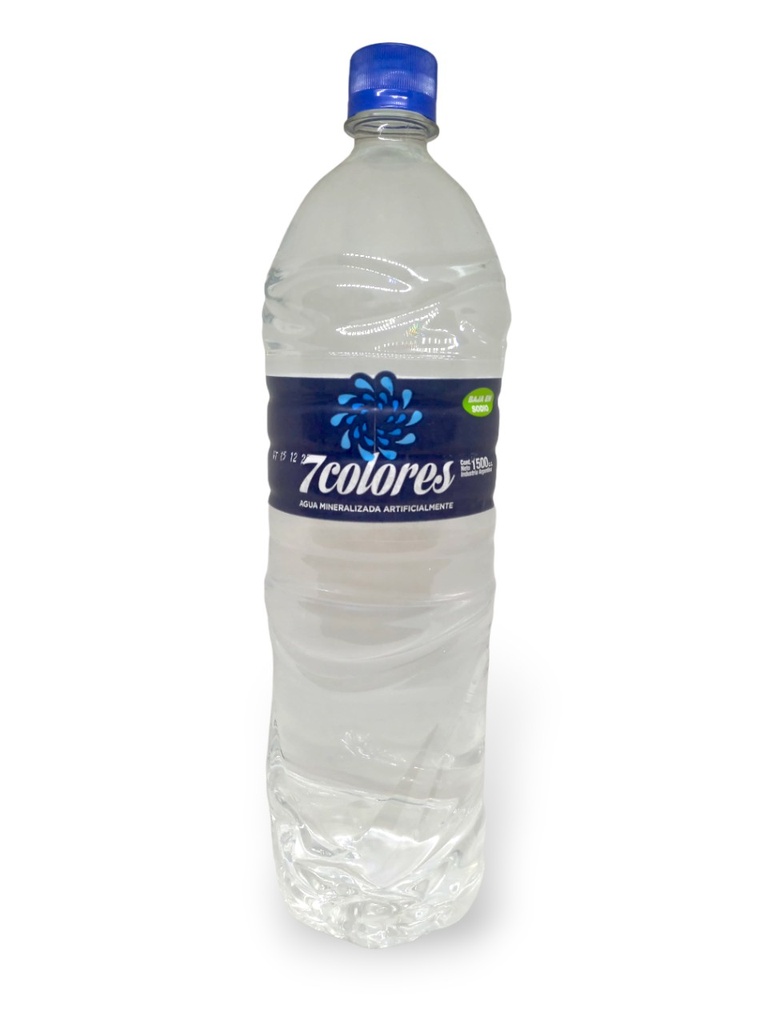 AGUA MINERALIZADA 7 COLORES X 1500 CC