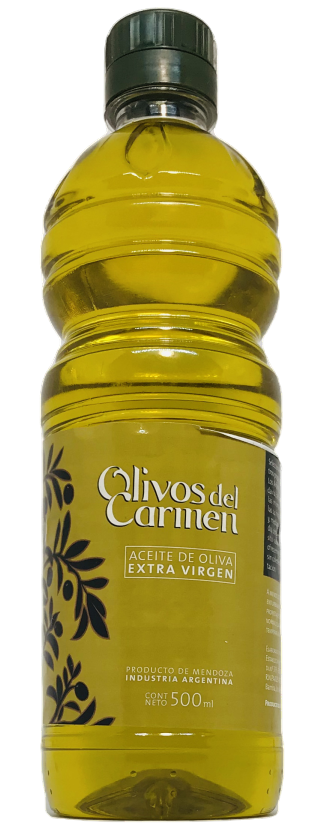 ACEITE OLIVA OLIVOS DEL CARMEN PET X 500 CC