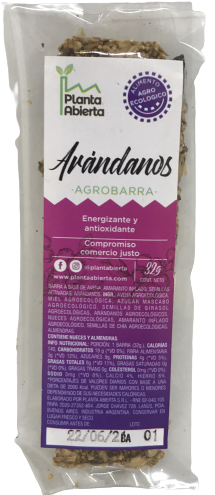 ​​​AGROBARRA AGROECOLOGICA ARANDANOS PLANTA ABIERTA X 32 GRS