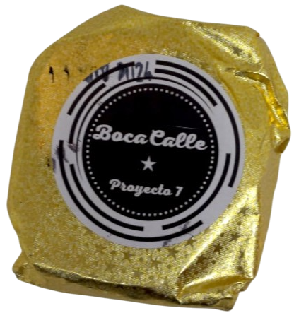 ALFAJOR BOCA CALLE DULCE LECHE CHOCOLATE NEGRO