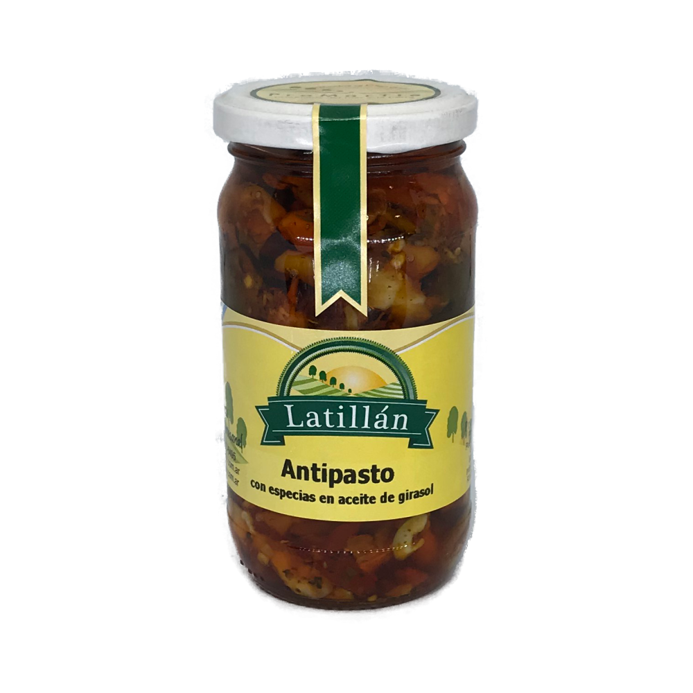 ANTIPASTO ACEITE LATILLAN X 350 GRS