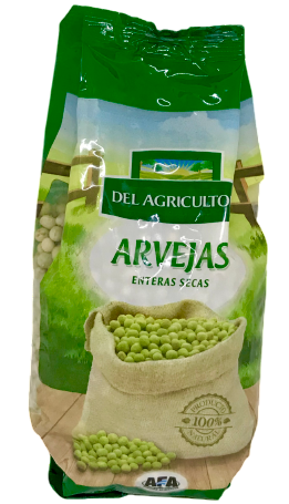 ARVEJAS ENTERAS DEL AGRICULTOR X 400 GRS