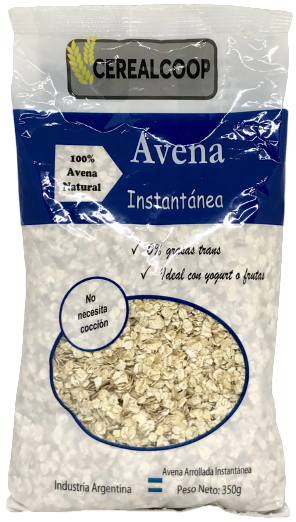 AVENA ARROLLADA INSTANTANEA CEREALCOOP X 350 GRS