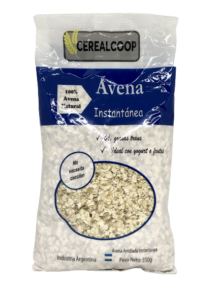 AVENA ARROLLADA INSTANTANEA CEREALCOOP X 350 GRS