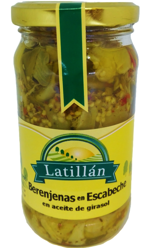BERENJENA ESCABECHE LATILLAN X 310 GRS