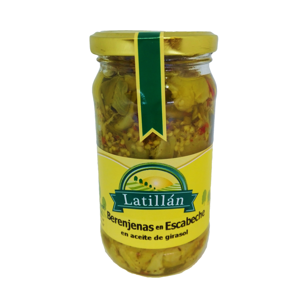 BERENJENA ESCABECHE LATILLAN X 310 GRS
