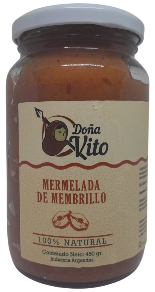 MERMELADA MEMBRILLO DONA VITO X 450 GRS