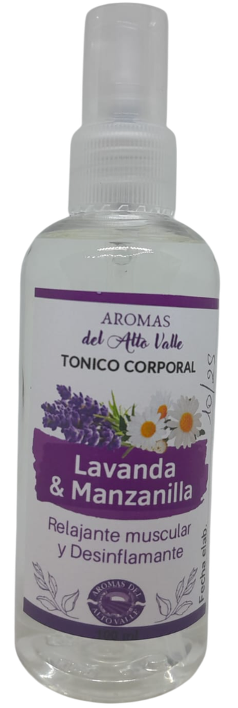 TONICO LAVANDA Y MANZANILLA AROMAS DEL ALTO VALLE X 100 ML
