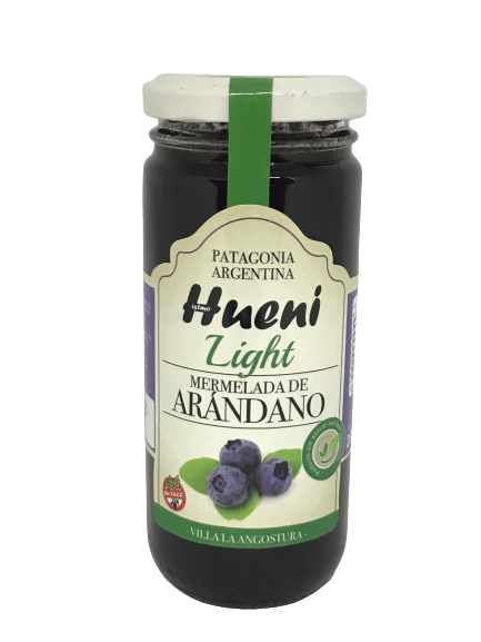 MERMELADA ARANDANOS LIGHT HUENI X 260 GRS