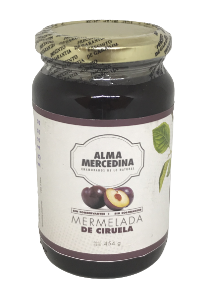 MERMELADA CIRUELA ALMA MERCEDINA X 460 GRS