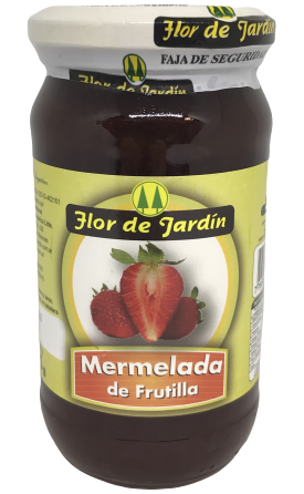 ​​​MERMELADA FRUTILLA FLOR DE JARDIN X 425 GRS