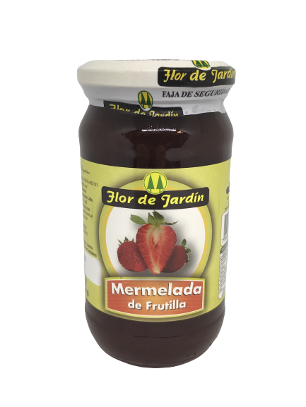 ​​​MERMELADA FRUTILLA FLOR DE JARDIN X 425 GRS