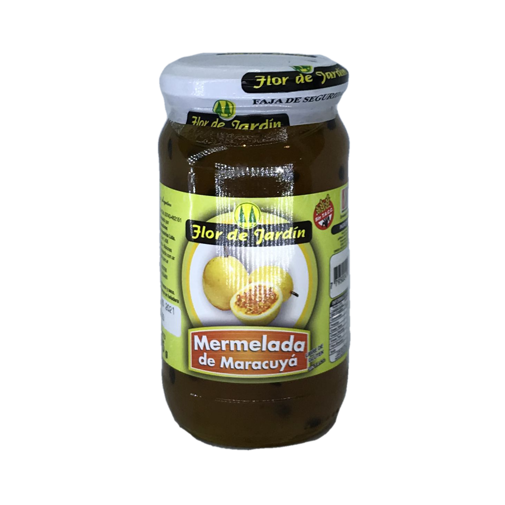 MERMELADA MARACUYA FLOR DE JARDIN X 425 GRS