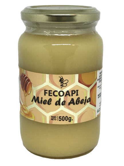 ​​​MIEL MULTIFLORA CREMOSA FECOAPI X 500 GRS