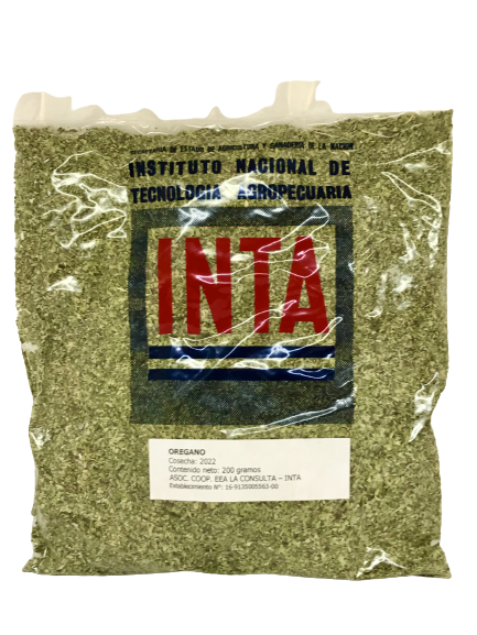 OREGANO INTA BOLSA X 200 GRS