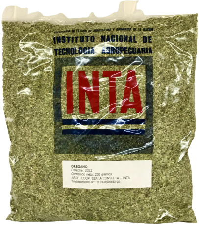 OREGANO INTA BOLSA X 200 GRS