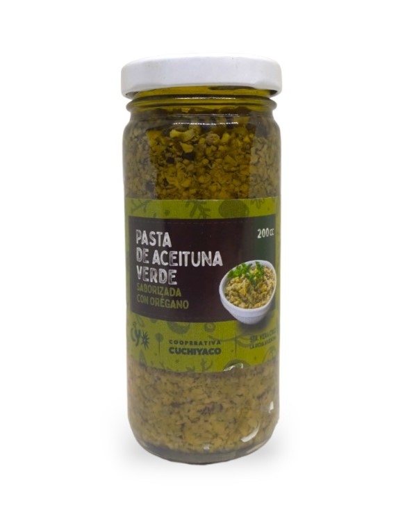 PASTA ACEITUNA VERDE CUCHIYACO X 200 GRS