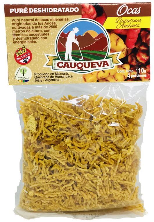 PURE DESHIDRATADO DE OCAS CAUQUEVA X 110 GRS