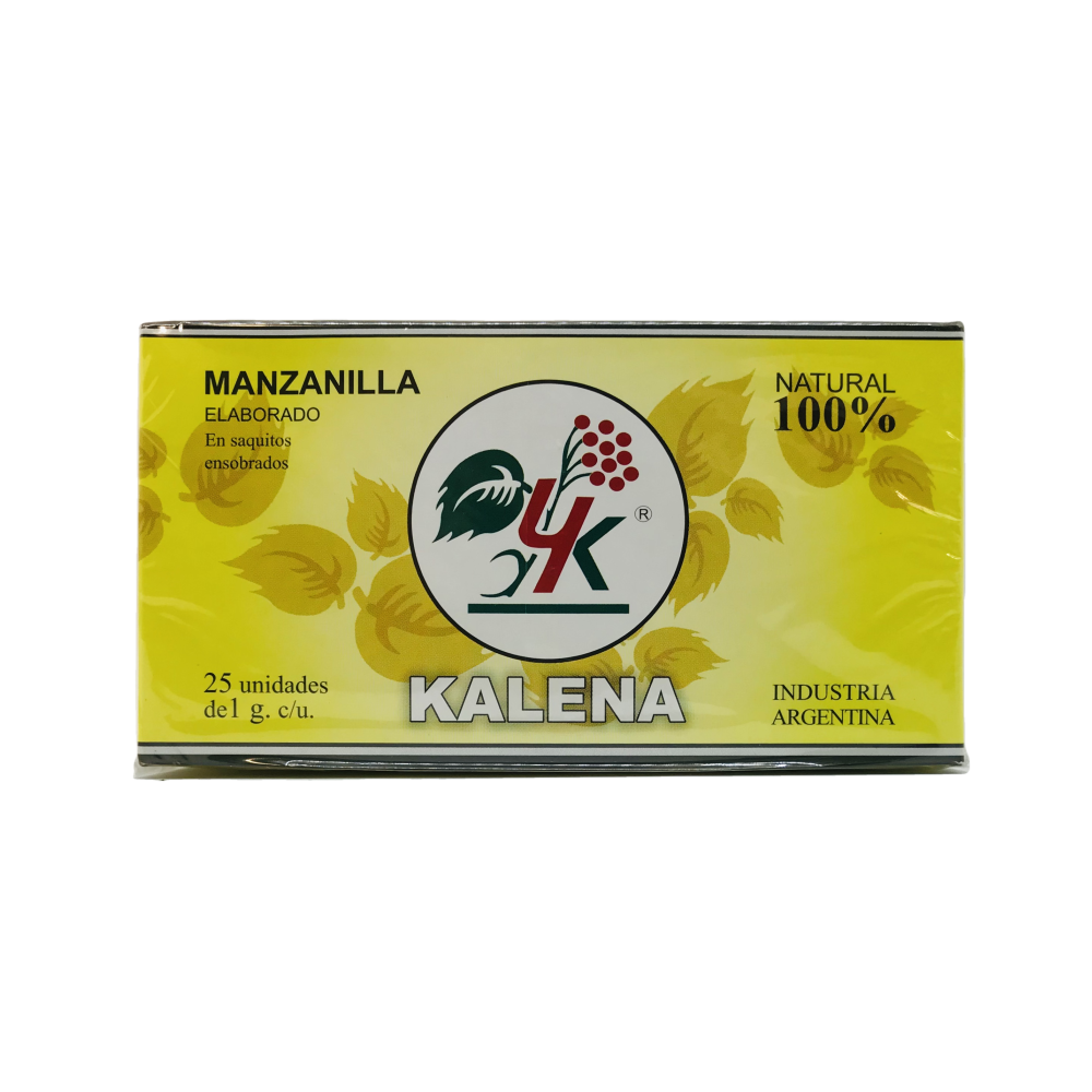​​​TE MANZANILLA SAQUITOS KALENA X 25 U