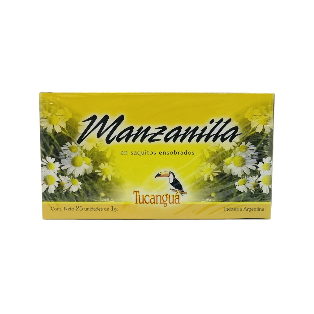 ​​​TE MANZANILLA SAQUITOS TUCANGUA CAJA X 25 U