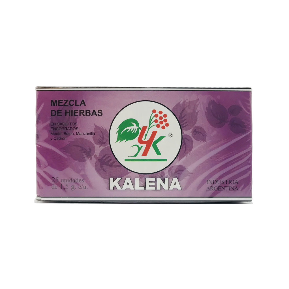 ​​​TE MIX HIERBAS KALENA X 25 SAQUITOS