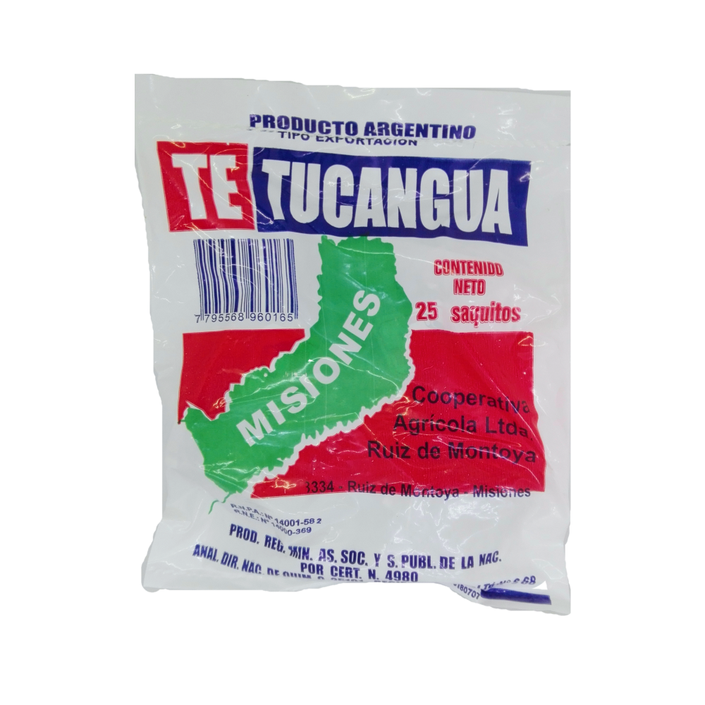​​​TE NEGRO SAQUITOS TUCANGUA BOLSA X 25 U