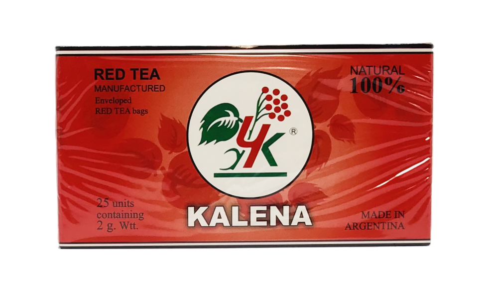 ​​​TE ROJO EN SAQUITOS KALENA X 25 U