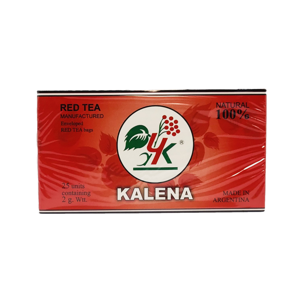 ​​​TE ROJO EN SAQUITOS KALENA X 25 U