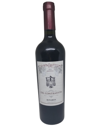 ​​​VINO BONARDA DEL CONTRATISTA X 750 ML