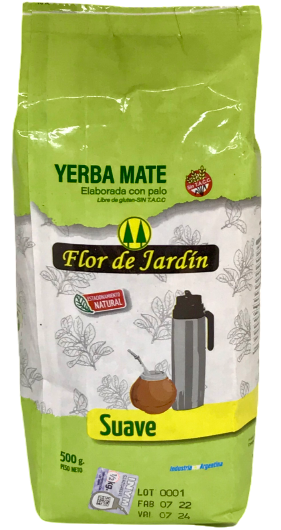YERBA MATE FLOR DE JARDIN SUAVE X 500 GRS