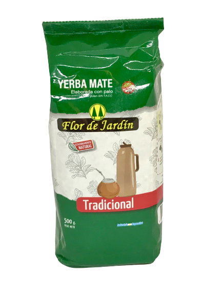 YERBA MATE FLOR DE JARDIN TRADICIONAL X 500 GRS