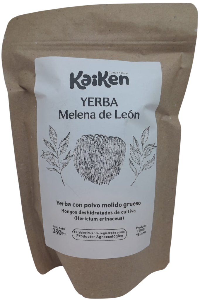 YERBA CON MELENA DE LEON KAIKEN X 250 GRS
