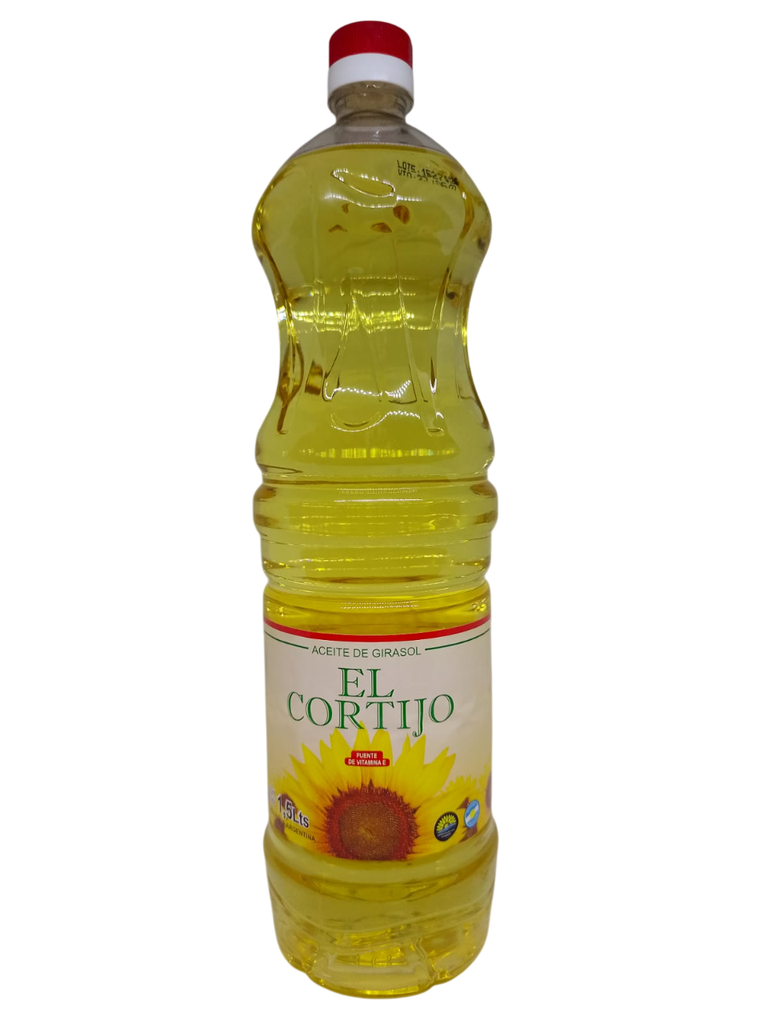 ACEITE GIRASOL EL CORTIJO X 1,5 L