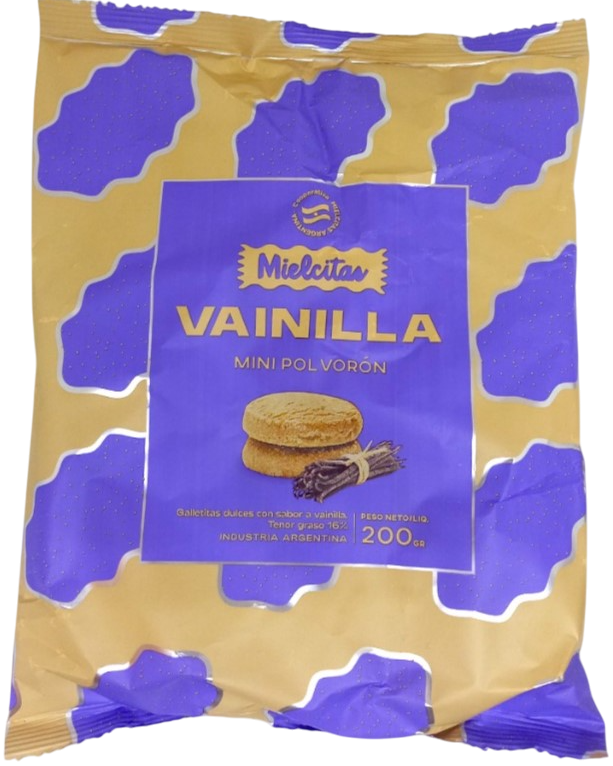GALLETITAS DULCES VAINILLA MIELCITAS X 200 GRS
