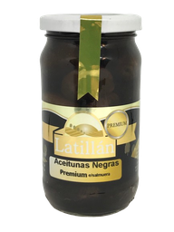 [p1068] ACEITUNAS NEGRAS PREMIUN LATILLAN X 330 GRS