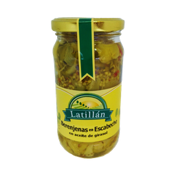 [p0010] BERENJENA ESCABECHE LATILLAN X 310 GRS
