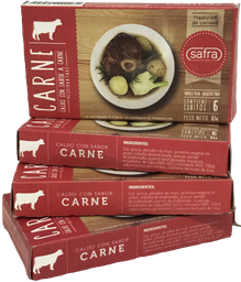 [p0020] ​​​CALDO EN CUBOS SABOR CARNE COOPERATIVA SAFRA X 6 U