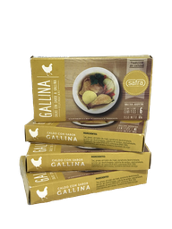 [p0021] CALDO EN CUBOS SABOR GALLINA COOPERATIVA SAFRA X 6 U