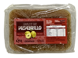 [p1649] DULCE MEMBRILLO EN BARRA CUCHIYACO X 500 GRS