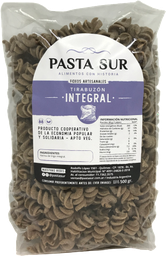 [p0121] FIDEOS AGROECOLÓGICOS TIRABUZON INTEGRAL PASTA SUR X 300 GRS