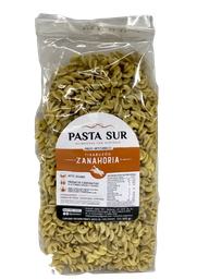 [p2160] ​​FIDEOS AGROECOLÓGICOS TIRABUZON ZANAHORIA PASTA SUR X 500 GRS
