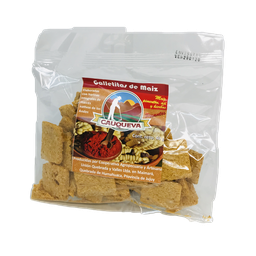[p0128] GALLETAS MAIZ CAPIA AJI Y PIMENTON CAUQUEVA X 40 GRS