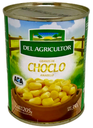 [p2189] GRANOS CHOCLO AMARILLO EN LATA  DEL AGRICULTOR X 350 GRS