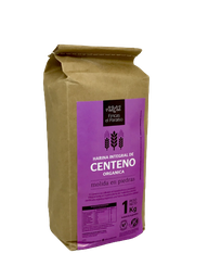 [p0646] HARINA CENTENO INTEGRAL -MOLIDA EN PIEDRAS- FINCAS EL PARAISO X 1 KG 