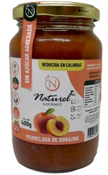 [p0228] MERMELADA DURAZNO NATUREL GOURMET X 400 GRS