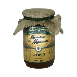 [p0223] MERMELADA MANZANA LA HUERTA FAMILIAR X 454 GRS