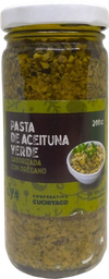 [p0288] PASTA ACEITUNA VERDE CUCHIYACO X 200 GRS