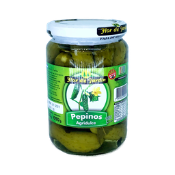 [p0292] ​​PEPINILLOS AGRIDULCES FLOR DE JARDIN X 650 GRS