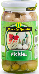 [p0297] ​​PICKLES FLOR DE JARDIN X 330 GRS